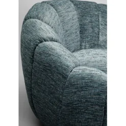 Fauteuil pivotant Fiori bleu