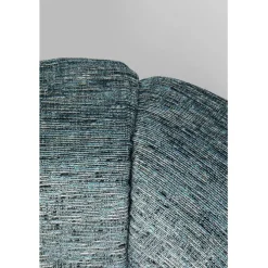 Fauteuil pivotant Fiori bleu