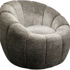 Fauteuil pivotant Fiori gris