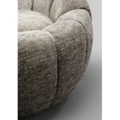 Fauteuil pivotant Fiori gris