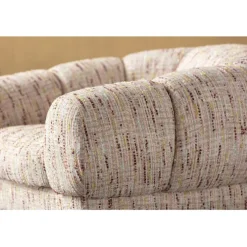Fauteuil pivotant Janno beige