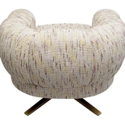 Fauteuil pivotant Janno beige
