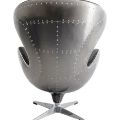Fauteuil pivotant Lounge noir Grafite