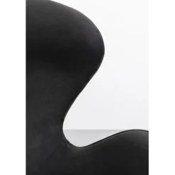 Fauteuil pivotant Lounge noir Grafite