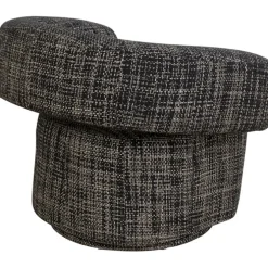 Fauteuil pivotant Maye Bow Gris