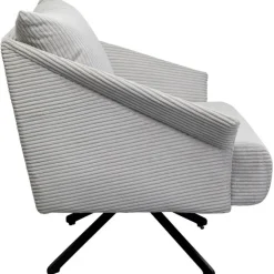 Fauteuil pivotant Milo beige