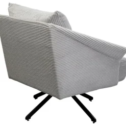 Fauteuil pivotant Milo beige