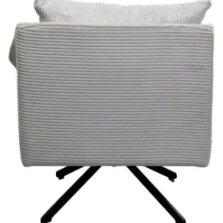 Fauteuil pivotant Milo beige