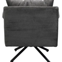 Fauteuil pivotant Milo gris