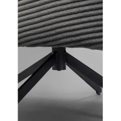 Fauteuil pivotant Milo gris