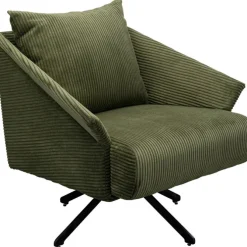 Fauteuil pivotant Milo vert