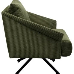 Fauteuil pivotant Milo vert