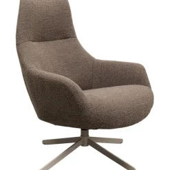 Fauteuil pivotant Mimi Mocca