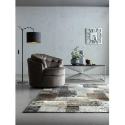 Fauteuil pivotant Music Hall gris