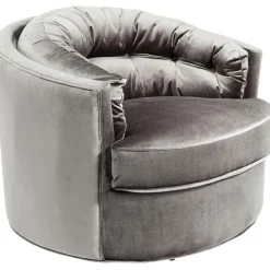 Fauteuil pivotant Music Hall gris