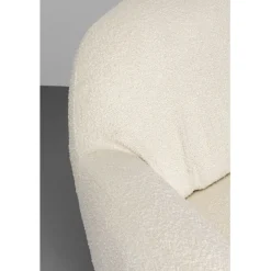 Fauteuil pivotant Nube bouclé