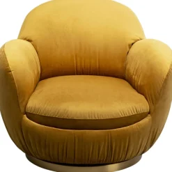 Fauteuil pivotant Nube jaune