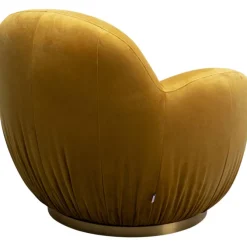 Fauteuil pivotant Nube jaune