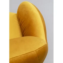 Fauteuil pivotant Nube jaune