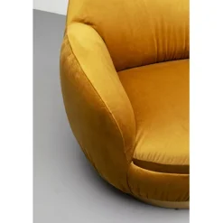 Fauteuil pivotant Nube jaune