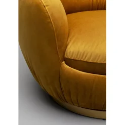 Fauteuil pivotant Nube jaune