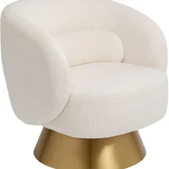 Fauteuil pivotant Orion blanc