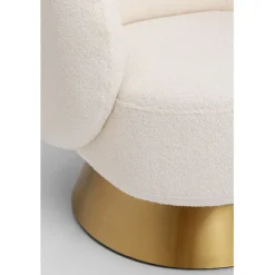 Fauteuil pivotant Orion blanc