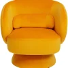 Fauteuil pivotant Orion jaune