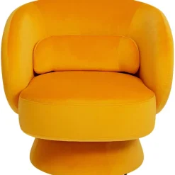 Fauteuil pivotant Orion jaune