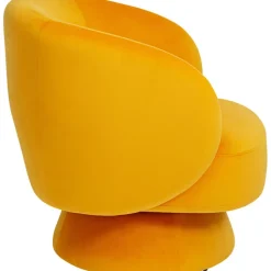 Fauteuil pivotant Orion jaune