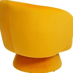 Fauteuil pivotant Orion jaune