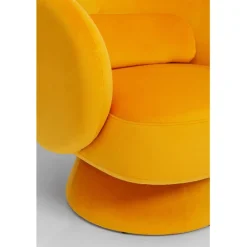 Fauteuil pivotant Orion jaune