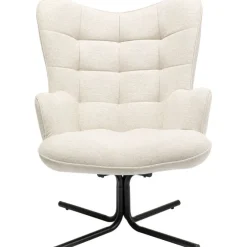 Fauteuil pivotant Oscar crème