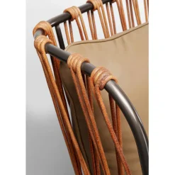 Fauteuil pivotant Paradiso marron
