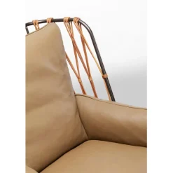 Fauteuil pivotant Paradiso marron