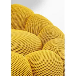Fauteuil pivotant Peppo Bloom jaune