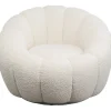 Fauteuil pivotant Peppo Bloom blanc