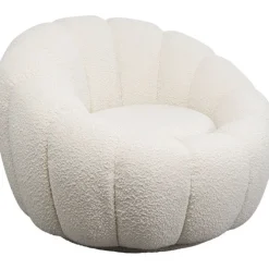 Fauteuil pivotant Peppo Bloom blanc