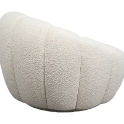 Fauteuil pivotant Peppo Bloom blanc