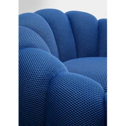 Fauteuil pivotant Peppo Bloom bleu