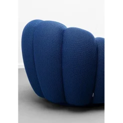 Fauteuil pivotant Peppo Bloom bleu