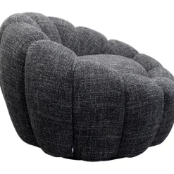 Fauteuil pivotant Peppo Bloom Melange noir