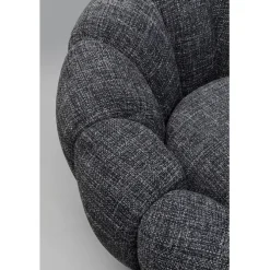 Fauteuil pivotant Peppo Bloom Melange noir