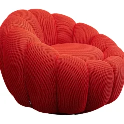 Fauteuil pivotant Peppo Bloom rouge