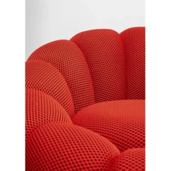 Fauteuil pivotant Peppo Bloom rouge
