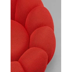 Fauteuil pivotant Peppo Bloom rouge