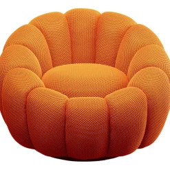 Fauteuil pivotant Peppo Bloom orange