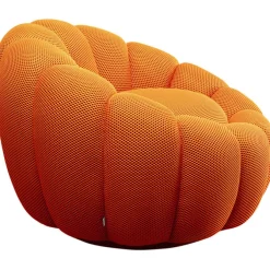 Fauteuil pivotant Peppo Bloom orange