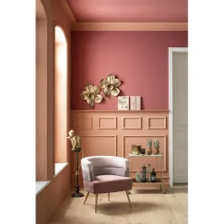 Fauteuil Sandwich mauve