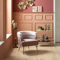 Fauteuil Sandwich mauve